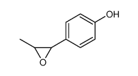 4-(3-methyloxiran-2-yl)phenol Structure