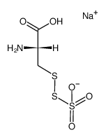 sodium cysteine-S-thiosulfonate结构式