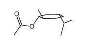 (1alpha,2beta,5alpha)-5-(isopropyl)-2-methylcyclohexyl acetate structure