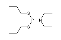 dipropyl diethylphosphoramidodithioite Structure