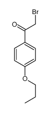 2-bromo-1-(4-propoxyphenyl)ethanone Structure