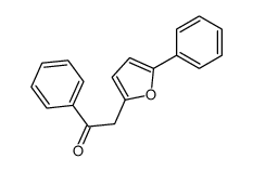 1-phenyl-2-(5-phenylfuran-2-yl)ethanone结构式