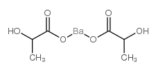 barium lactate Structure