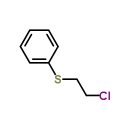 2-氯乙基苯基硫醚结构式