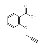 2-(2-丙炔氧基)苯羧酸结构式
