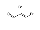 3,4-dibromobut-3-en-2-one结构式