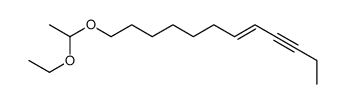 (E)-12-(1-ethoxyethoxy)dodec-5-en-3-yne Structure