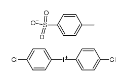 di(4-chlorophenyl)iodonium p-toluenesulfonate Structure