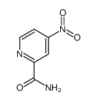 4-硝基-2-吡啶羧酰胺结构式
