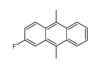 2-fluoro-9,10-dimethylanthracene Structure