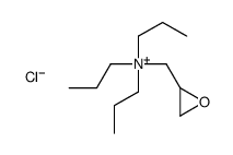 oxiran-2-ylmethyl(tripropyl)azanium,chloride结构式