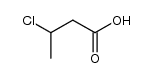 β-chlorobutyric acid Structure
