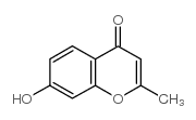 7-hydroxy-2-methyl-chromen-4-one Structure