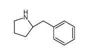 (R)-2-benzylpyrrolidine结构式