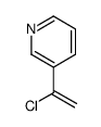 Pyridine, 3-(1-chloroethenyl)- (9CI) Structure