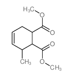 4-Cyclohexene-1,2-dicarboxylicacid, 3-methyl-, dimethyl ester, (1a,2a,3b)- (9CI) Structure
