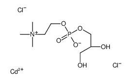 sn-Glycero-3-phosphocholine 1:1 cadmium chloride adduct Structure