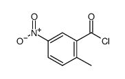 2-Methyl-5-nitrobenzoyl Chloride Structure
