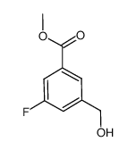 3-fluoro-5-hydroxymethyl-benzoic acid methyl ester Structure
