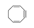 Cycloocta-1,5-dien-3-yne结构式