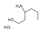 (S)-3-aminohexan-1-ol hydrochloride Structure