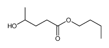 butyl 4-hydroxyvalerate结构式