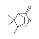 3-oxa-1,8,8-trimethyl-(+/-)-bicyclo(2.3.1.)-octan-4-one Structure