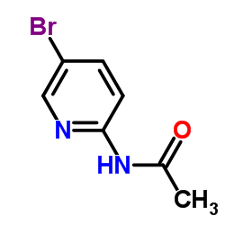 N-(5-Bromopyridin-2-yl)acetamide structure