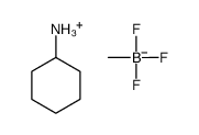 cyclohexylammonium tetrafluoroborate(1-) structure