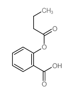 salicylic acid, butyrate Structure