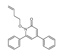 1-(but-3-enyloxy)-4,6-diphenyl-2-pyridone Structure
