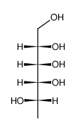 1-deoxy-L-altritol Structure