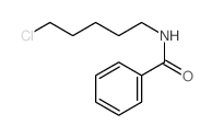 Benzamide, N-(5-chloropentyl)-结构式