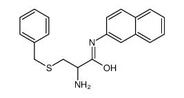 S-苄基-L-半胱氨酸β-萘酰胺结构式
