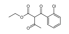 2-(2-chloro-benzoyl)-3-oxo-butyric acid ethyl ester结构式