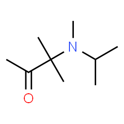 2-Butanone,3-methyl-3-[methyl(1-methylethyl)amino]-(9CI)结构式