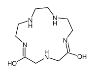 1,4,7,10,13-pentazacyclopentadecane-2,6-dione结构式