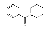 1-苯甲酰哌啶结构式