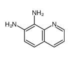 7,8-Quinolinediamine(9CI)结构式