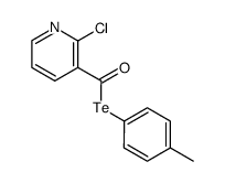 2-chloro-telluronicotinsaure-Te-4-methylphenylester结构式