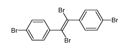 α,α',4,4'-tetrabromostilbene结构式