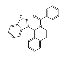 [1-(1H-indol-3-yl)-3,4-dihydro-1H-isoquinolin-2-yl]-phenylmethanone Structure