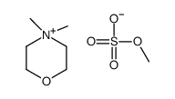4,4-dimethylmorpholin-4-ium,methyl sulfate Structure