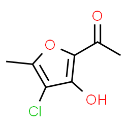 Ketone,4-chloro-3-hydroxy-5-methyl-2-furyl methyl (2CI)结构式