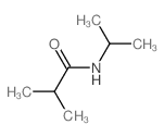 N-异丙基异丁酰胺结构式