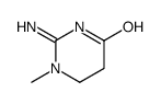2-amino-3-methyl-4,5-dihydropyrimidin-6-one结构式