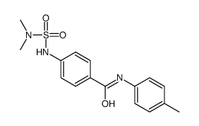 4-(dimethylsulfamoylamino)-N-(4-methylphenyl)benzamide结构式