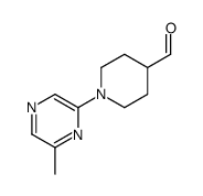1-(6-甲基吡嗪-2-基)哌啶-4-甲醛结构式