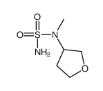 3-[methyl(sulfamoyl)amino]oxolane Structure