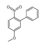 4-methoxy-1-nitro-2-phenylbenzene结构式